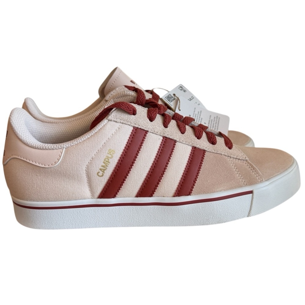 Adidas NWT Campus Vulc Shoes Men’s Size 9.5 Women’s Size 10.5 - Picture 2 of 12